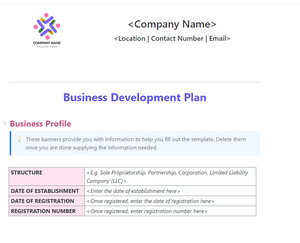 Business Development Plan Template by ClickUp™