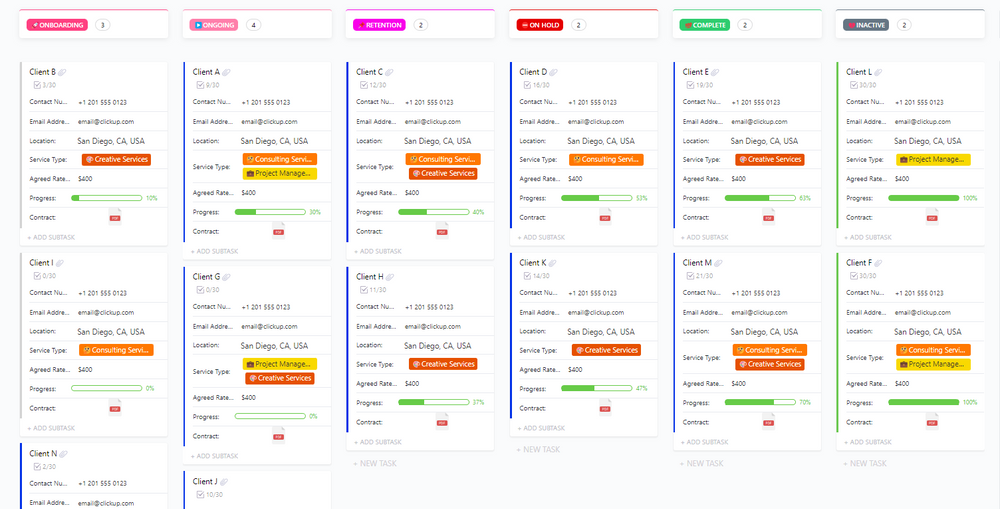 Customer Success Plan Template by ClickUp™