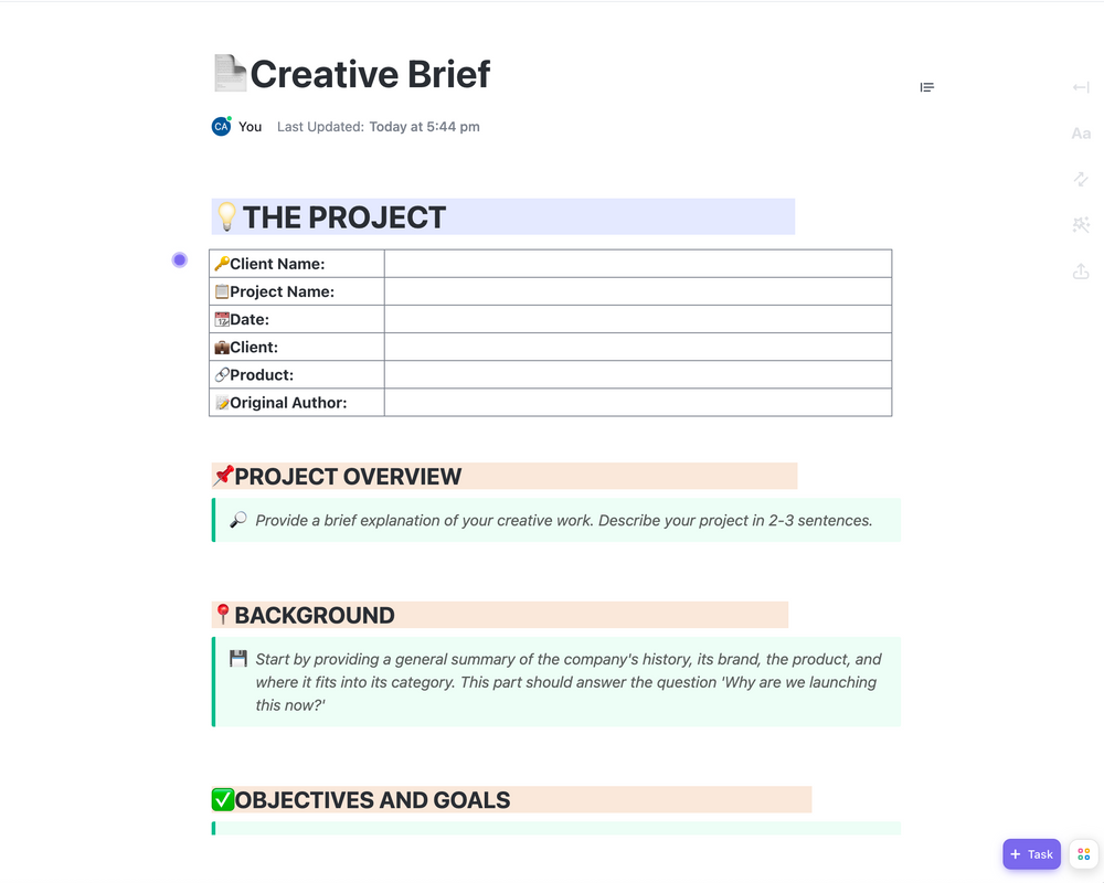 Clickup邃 Templates For Marketing Clickup邃 Templates For Marketing