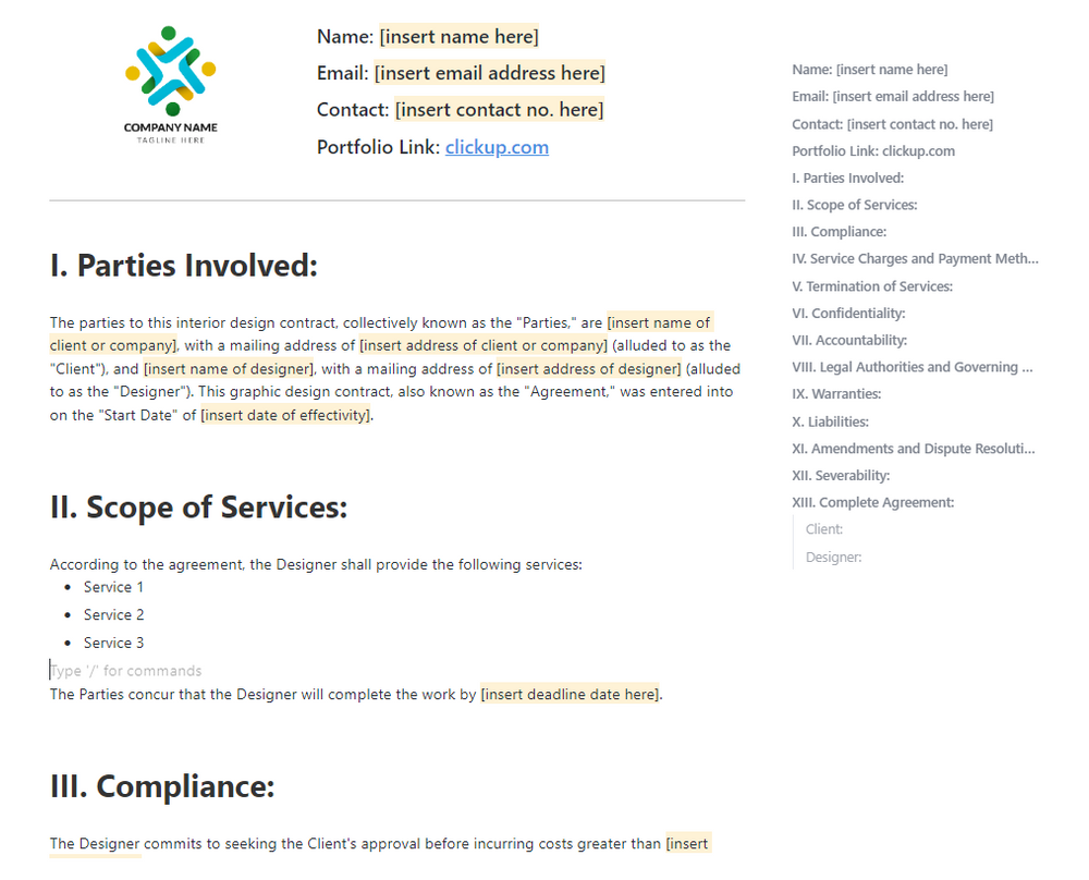 interior-design-contract-template-by-clickup