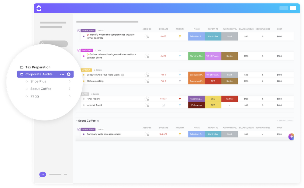 Clickup project management template lokasinrunner