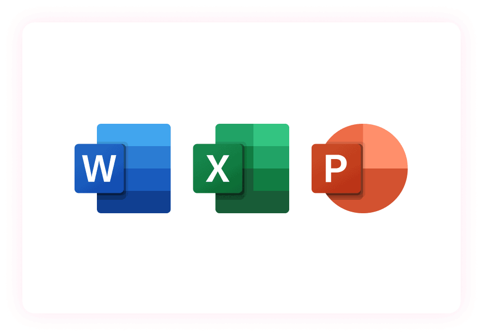 Preview Word, Excel, and Powerpoint