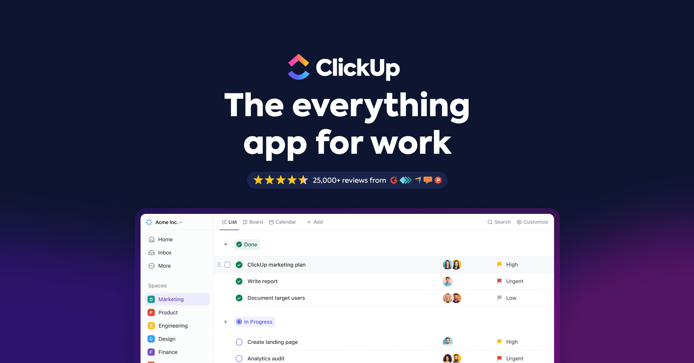 Project Network Diagram Template by ClickUp™