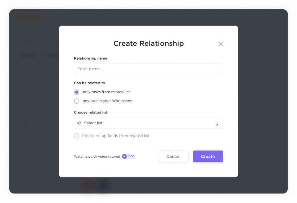 Create your own Custom Relationships.