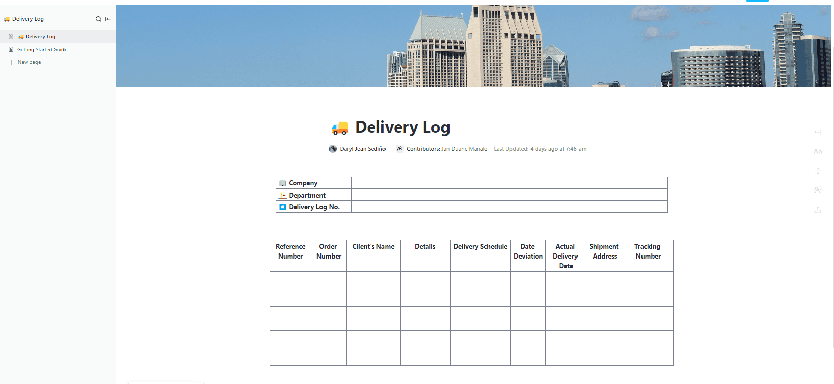 The success of every firm depends on timely delivery, which is also beneficial for building partnerships with other businesses or organizations. To keep your delivery on track, use this ClickUp Delivery Log template.