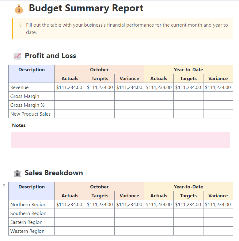 Create your budget plan and analyze your business spending with the help of this template! Use it to see how much money you can save and what you need to do to achieve that.