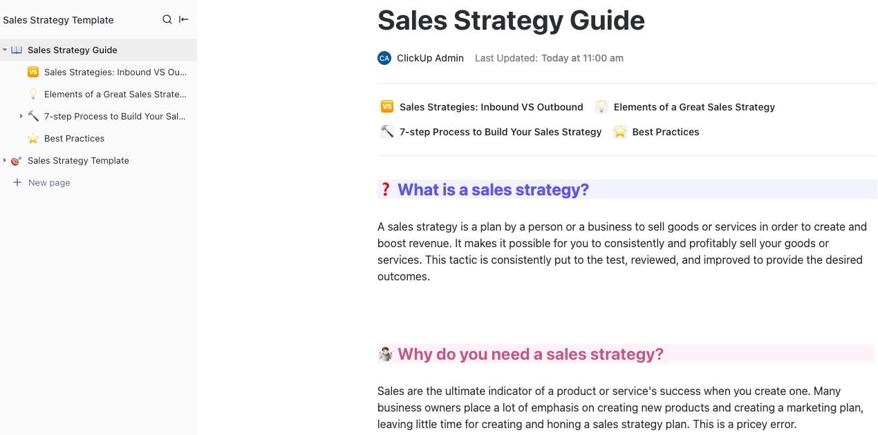 A sales strategy is a plan made by a person or a business to consistently and profitably sell goods or services in order to create and boost revenue. This tactic is regularly put to the test, reviewed, and improved to help you reach the desired outcomes of your sales organization.