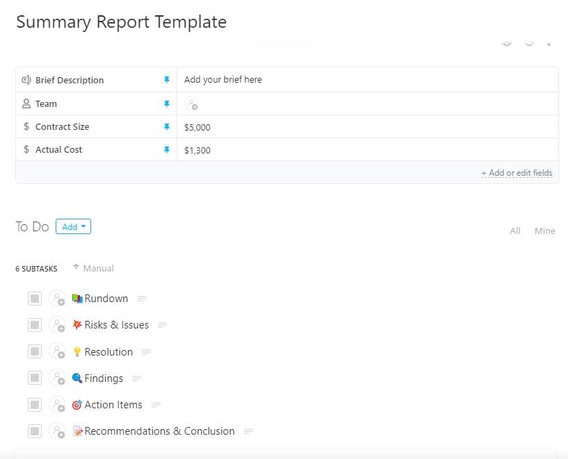 Do you need to prepare a detailed synopsis of any business, school, or function report? Be sure to present using a formal summary report. This tool will surely help you gather all details in an executive summary format and present them in an organized manner.